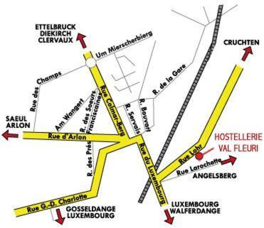 Hostellerie Val Fleuri Mersch Zewnętrze zdjęcie